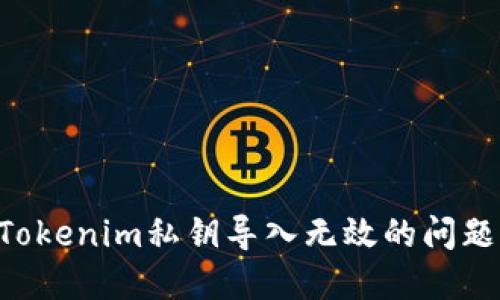 如何解决Tokenim私钥导入无效的问题：全面指南