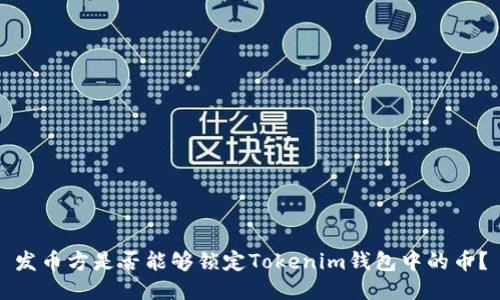 发币方是否能够锁定Tokenim钱包中的币？
